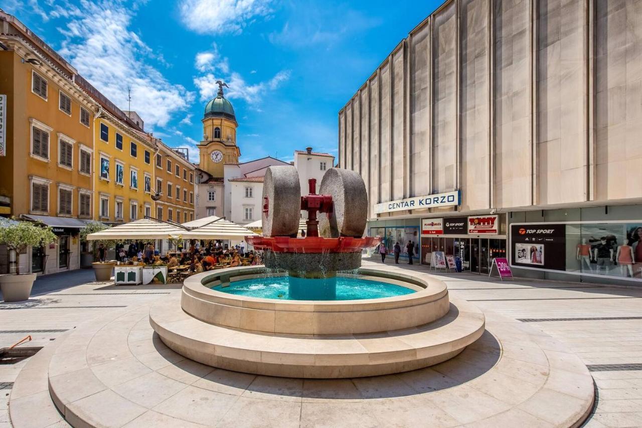 Naval Studio With Garden Rijeka Exterior foto
